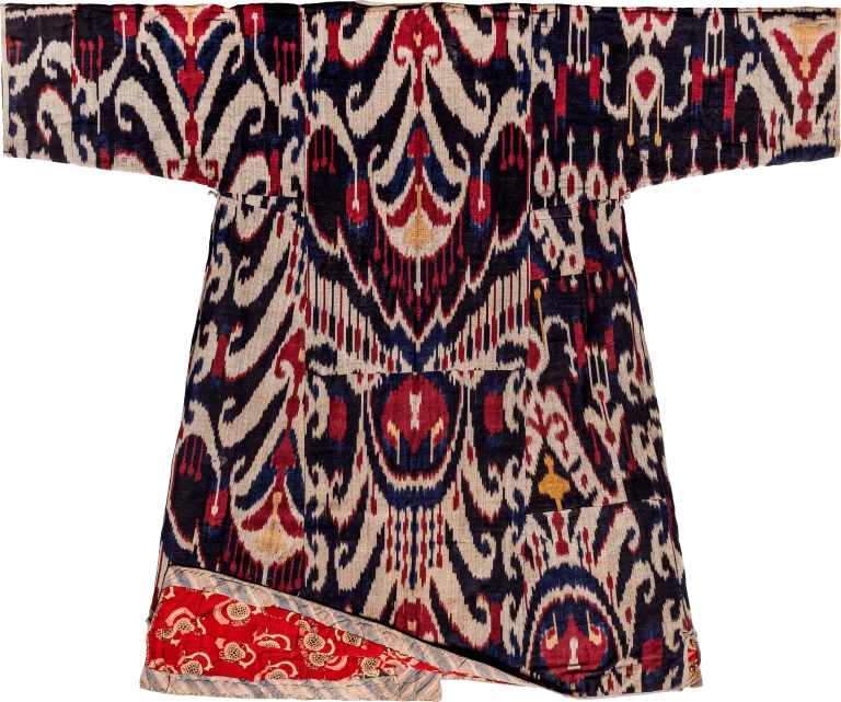 CH10, Bukhara Ikat Chapan, Silk_new