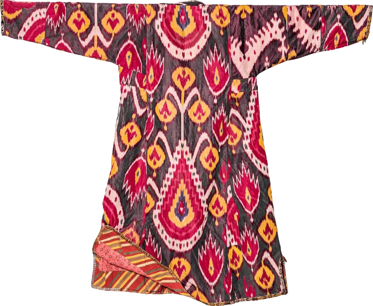 CH5, Bukhara Ikat Chapan, Silk_new