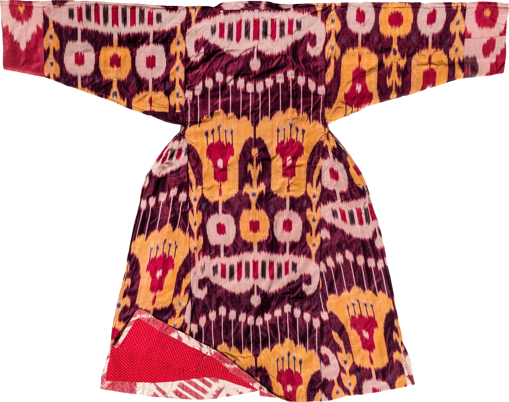 CH6, Bukhara Ikat Chapan, Silk new