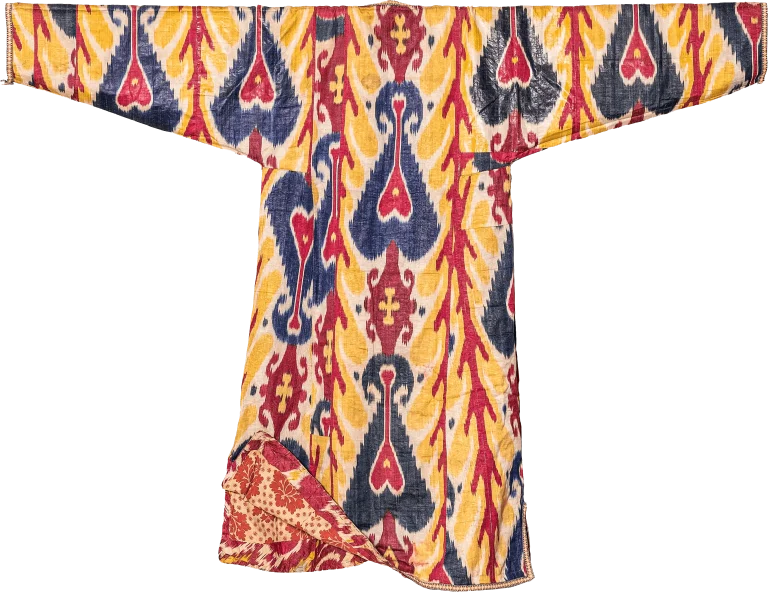 CH7, Bukhara Ikat Chapan, Silk_new