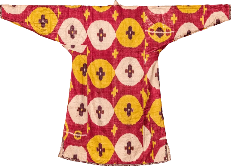 CH8, Bukhara Ikat Chapan, Silk_new