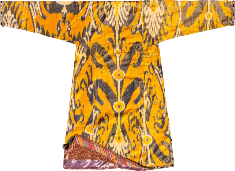 CH9, Bukhara Ikat Chapan, Silk_new
